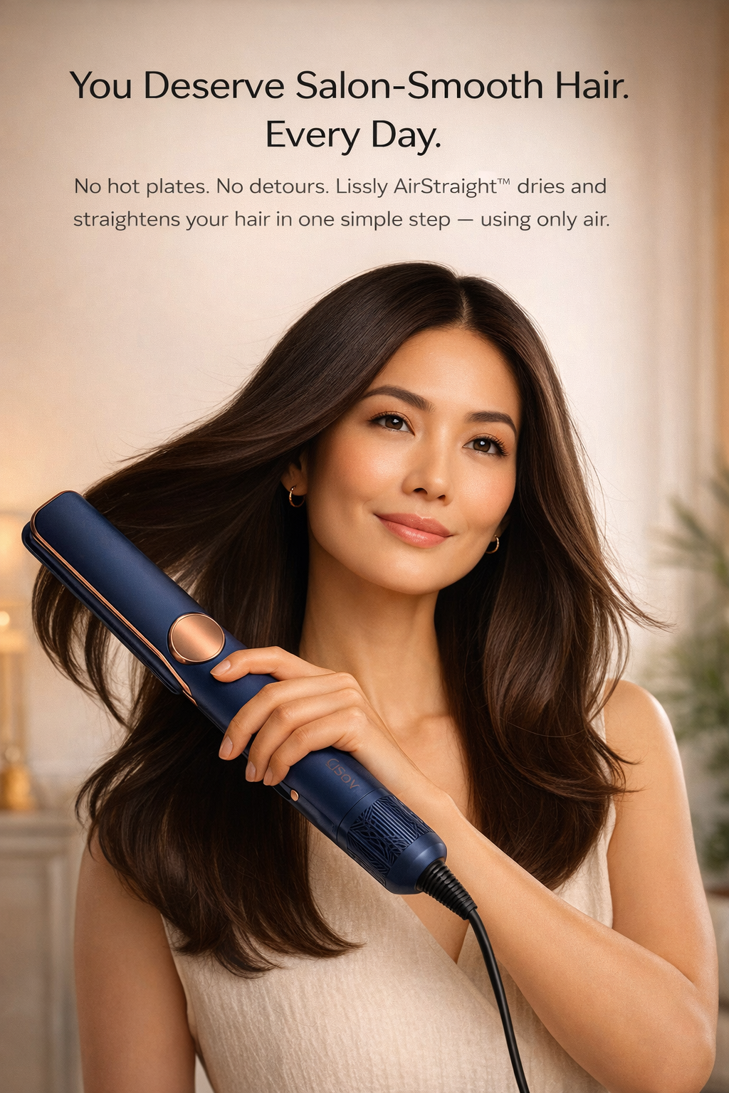 AirStraight 2-in-1 Hair Dryer & Straightener